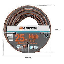 Acheter Tuyau d'Arrosage Gardena Comfort HighFLEX | Tuyau Flexible de Jardin de 25 mètres de Longueur 25 m et 19 mm de Diamètre (3/4")