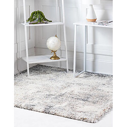 Hadorn Tapis shaggy 125x125 Gris Lachen Haze