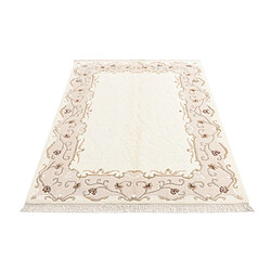 Avis Vidal Tapis de laine 185x124 beige Darya