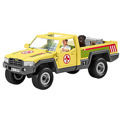 Schleich Set de Jeu Visite Vétérinaire Pick-up avec Accessoire Multicolore