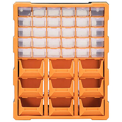 Acheter vidaXL Organisateur multi-tiroirs avec 39 tiroirs 38x16x47 cm