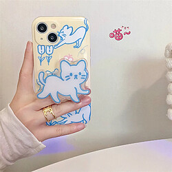 Avis GUPBOO Étui pour iPhone12 porte-étui pour téléphone chat illustration de style coréen femelle