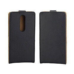 Wewoo Housse Coque Etui en cuir Business Style TPU à rabat vertical avec fente pour carte Nokia 7.1 noir