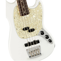 Avis American Performer Mustang Bass Arctic White Fender