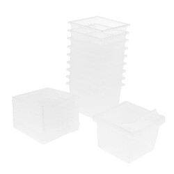 Acheter 40pcs En Plastique Transparent Insecte Araignée élevage Contenant De La Boîte D'alimentation Vide