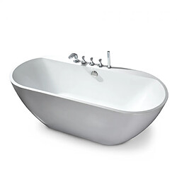 Avis Arati Bath And Shower Baignoire ilôt Ovale îlot indépendant Design Kalimnos