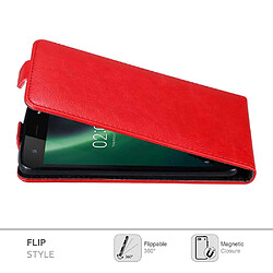 Avis Cadorabo Coque Nokia 2 2017 Etui en Rouge