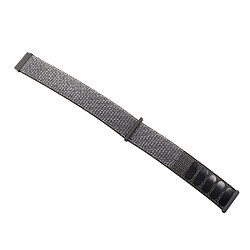 Avis Bracelet en nylon fermeture velcro gris pour votre Samsung Galaxy Watch 46mm/Huami Amazfit Watch