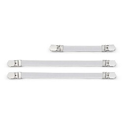 Brabantia 108266 Clips de Fixation pour Housse de Repassage 3 Pièces Blanc