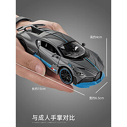 Acheter Universal 1: 32 Bugatti Veyron Divo Alliage Voiture Modèle Jouet Métal Moulé Tirer Véhicule Jouet Voiture Cadeau Enfant Garçon & 124 ; Moulé Voiture Jouet.(Bleu)