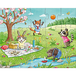 Acheter Haba Puzzles 15 pièces : 4 puzzles : Les saisons