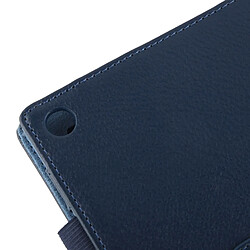 Acheter Wewoo Housse Étui bleu foncé pour Sony Xperia Tablet Z2 10.1 Litchi Texture en cuir avec support