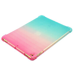 Acheter Coque en TPU coussin d'air coloré rose/vert pour votre Apple iPad 10.2 (2019)