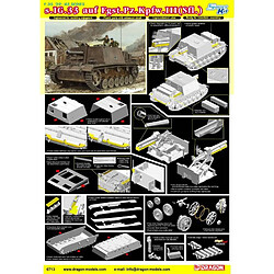 Dragon Maquette Char S.i.g.33 Auf Fgst.pz.kpfw.iii (sfl.)