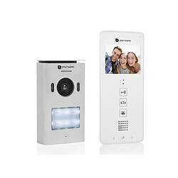 Smartwares Système d'interphone vidéo 1 appartement 20,5x8,6x2,1 cm