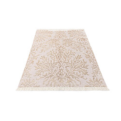 Avis Vidal Tapis de laine 191x130 gris Darya