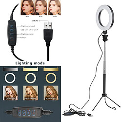 Acheter Selfie Light Avec Trépied Et Support De Téléphone Pour Studio De Maquillage En Direct