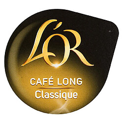 Dosettes café TASSIMO L'Or long classique x 16