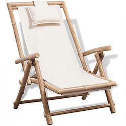 Maison Chic Chaise de terrasse jardin,fateuill d'extérieur d'extérieur Bambou -GKD63337