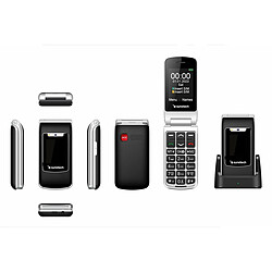 Téléphone portable pour personnes âgées Sunstech CELT23BK 128 GB