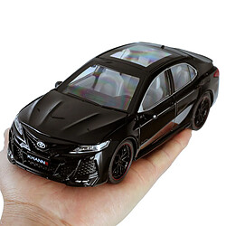 Universal 1/24 Toyota 8ème génération Camry en métal moule coulée jouet voiture alliage collection acoustique et lumineuse modèle modèle jouet pour enfants | Voiture moulée sous pression(Le noir)