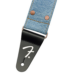 Wrangler Riveted Denim Strap Light Indigo Fender