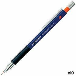 Portemines Staedtler Mars Micro Bleu 0,9 mm (10 Unités)