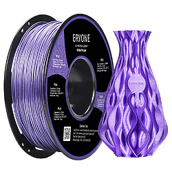 None ERYONE Galaxy Sparkly Glitter PLA Filament pour imprimante 3D 1 kg (2,2 lbs)/bobine - Violet