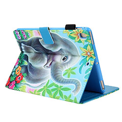 Acheter Etui en PU avec porte-carte l'éléphant pour votre Apple iPad 10.2 (2019)/Air 10.5 pouces (2019)/Pro 10.5 pouces (2017)