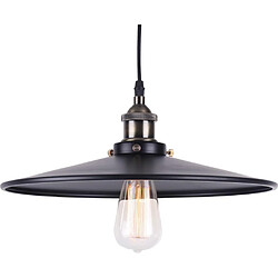 ICONIK INTERIOR Lampe Edison 162 aluminum Noir