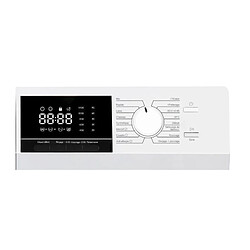 Lave-linge hublot CONTINENTAL EDISON CELL10140W2 - 10 kg - Largeur 60 cm - Classe A -1400 trs/min - moteur induction - Blanc