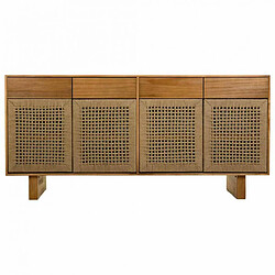 Buffet Alexandra House Living Marron Bois d'épicéa Bois de paulownia 36 x 75 x 160 cm pas cher