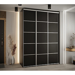 Abiks Meble Armoire DAVOS 4 À Portes Coulissantes 235,2/180/60 3 Portes