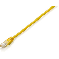 Câble réseau équiper Rj45 U/Utp Cat6 jaune 15M