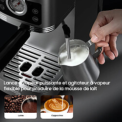 Acheter iceagle Machine à Expresso avec Buse à Mousse de lait CM1660B 1350W, 20 Bar Pression de l'espresso