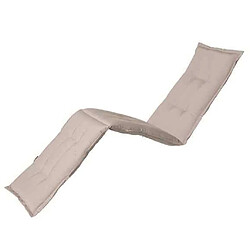 Madison Coussin de chaise longue Panama 200x60 cm Beige clair