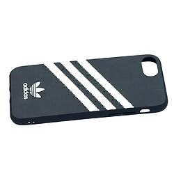 Amahousse Coque pour iPhone 6-7-8 semi-rigide noire Adidas