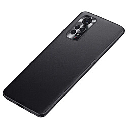 Coque en TPU + PU noir pour votre Xiaomi Redmi Note 11 4G (Qualcomm)