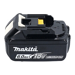 Acheter Makita DBO 481 G1J Ponceuse vibrante sans fil 18 V 112 x 102mm + 1x Batterie 6,0 Ah + Coffret Makpac - sans chargeur