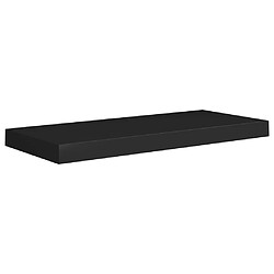 vidaXL Étagère murale flottante Noir 60x23,5x3,8 cm MDF