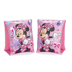 Brassards Gonflables pour Enfants de 3 à 6 ans Bestway 17x12 cm Design de Minnie Mouse Double Chambre à Air