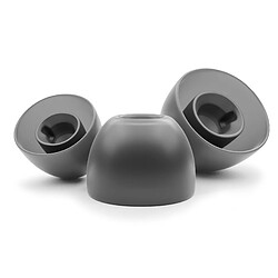 OKULI 12 x Écouteurs en Silicone Embouts d'oreilles pour JBL Live Pro 2 Casque Écouteurs en Noir