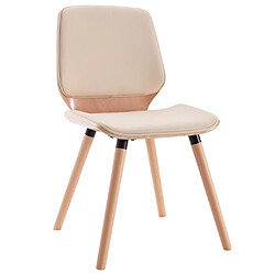 Avis Maison Chic Lot de 4 Chaises à manger,Chaise pour cuisine crème similicuir -MN85504