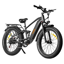 AILIFE X26B vélo électrique, 26*4.0 pouces gros pneus 48V 13Ah batterie 1000W moteur