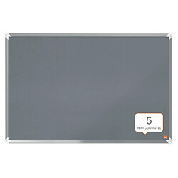 Acheter Nobo Tableau d'affichage en feutre Premium Plus 90x60 cm Gris