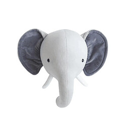 Universal Tête animale, décoration murale des dinosaures - éléphant, cerf peluche animal en peluche pas cher