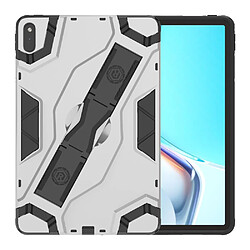 Coque en silicone double couche, antichoc avec béquille argent pour votre Huawei MatePad 11 (2021)