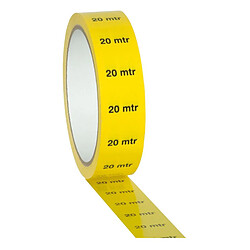 Markertape 25 mm/33 m Yellow Showtec