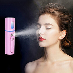 Wewoo Facial Steamer Nano Handy Face Pulvérisateur d'humidité Rechargeable Mini Recharge USB blanc pas cher