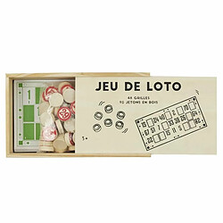 Paris Prix Jeu de Loto Carton Plein 16cm Multicolore